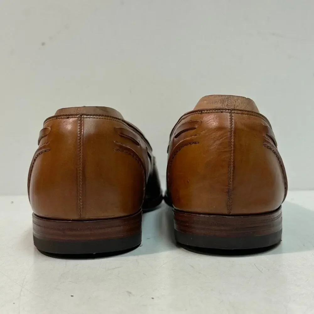NEW HEELS Crockett & Jones x Ralph Lauren Tassel Loafer Bench Made England 8.5 D